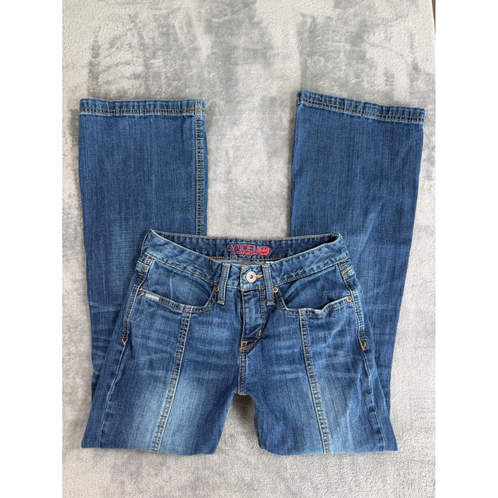 Cowgirl Western Rodeo Country Style Jeans Flare Bootcut 2000s Y2K Retro 26
